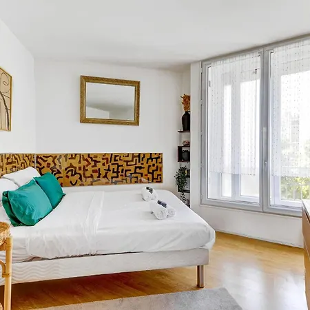 Au Coeur Du 13e - Rue Nationale Apartament Paryż